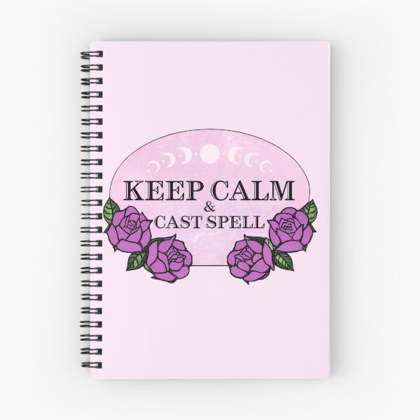 Item preview, Keep Calm & Cast Spell Moon Roses designed and sold by PettyPotion33.