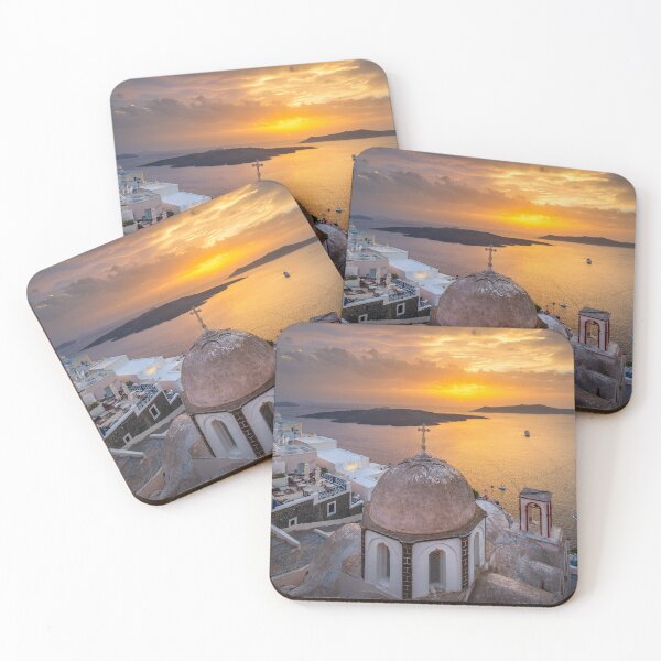 Item preview, Sunset in Fira, Santorini, Greece designed and sold by Michael Abid.