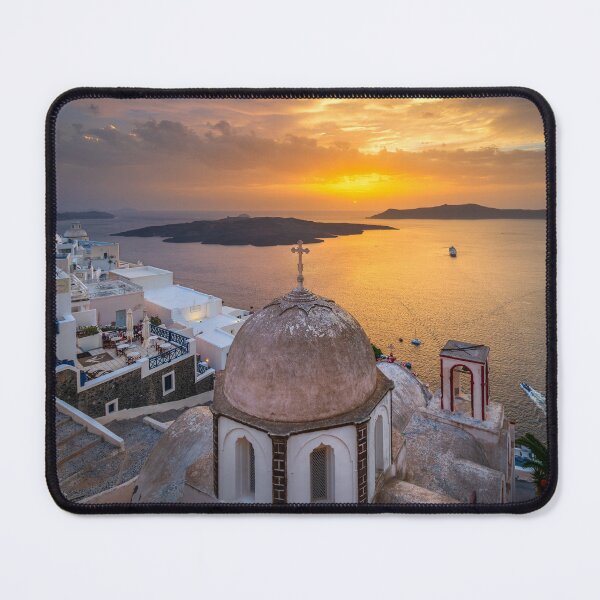 Item preview, Sunset in Fira, Santorini, Greece designed and sold by Michael Abid.