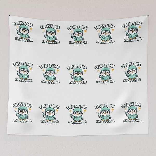 Item preview, Trust Me I’m a Doctor – Cute Penguin Medical Professional Design designed and sold by ClinicalHubs.