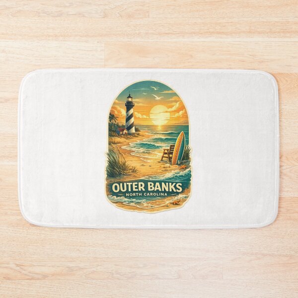 Item preview, Outer Banks North Carolina Lighthouse Coastal Sunset designed and sold by Places On Earth.