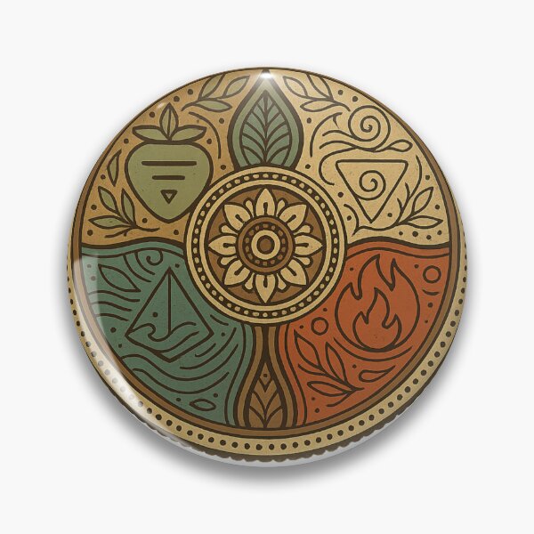 Item preview, Four Elements Mandala designed and sold by Mistikshop.