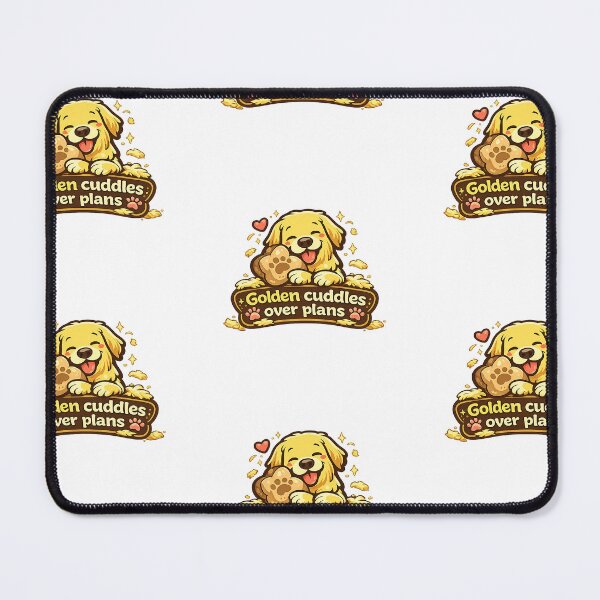Item preview, Golden Cuddles Over Plans Golden Retriever Gift designed and sold by WildVista.