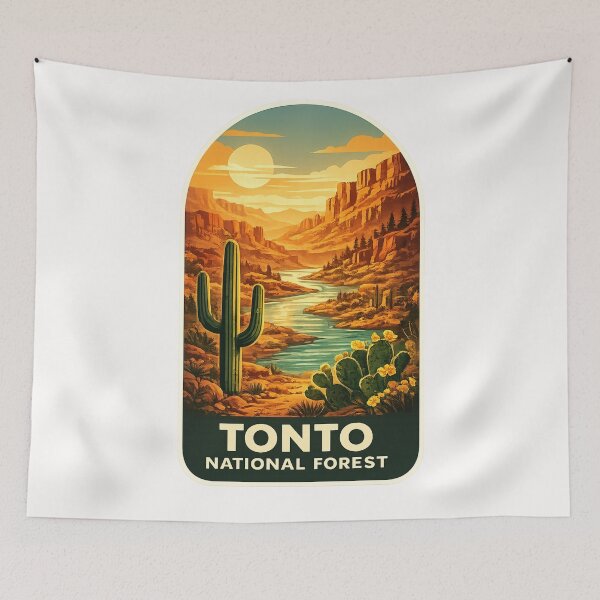 Item preview, Tonto National Forest Arizona Desert Canyon designed and sold by Places On Earth.