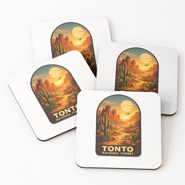 Item preview, Tonto National Forest Arizona Sonoran Desert Sunset designed and sold by Places On Earth.