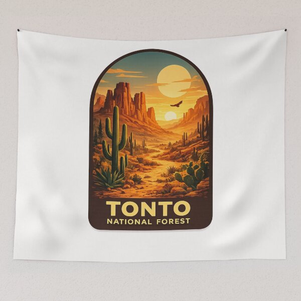 Item preview, Tonto National Forest Arizona Sonoran Desert Sunset designed and sold by Places On Earth.