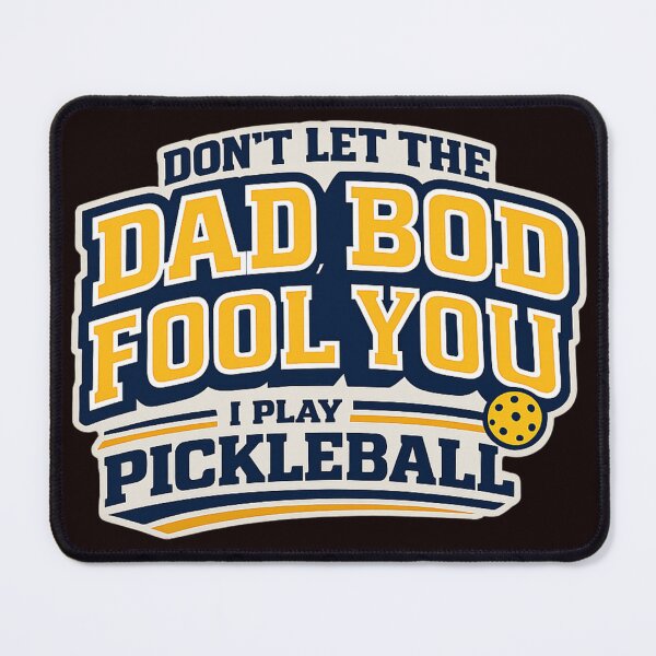 Item preview, Funny Pickleball Dad Shirt – Don’t Let The Dad Bod Fool You, Father’s Day Gift for Pickleball Player designed and sold by Pickleball-Gift.