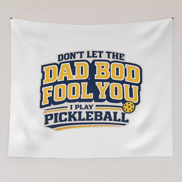 Item preview, Funny Pickleball Dad Shirt – Don’t Let The Dad Bod Fool You, Father’s Day Gift for Pickleball Player designed and sold by Pickleball-Gift.