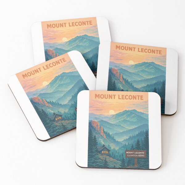 Item preview, Mount LeConte 6593 Elevation Great Smoky Mountains designed and sold by Places On Earth.