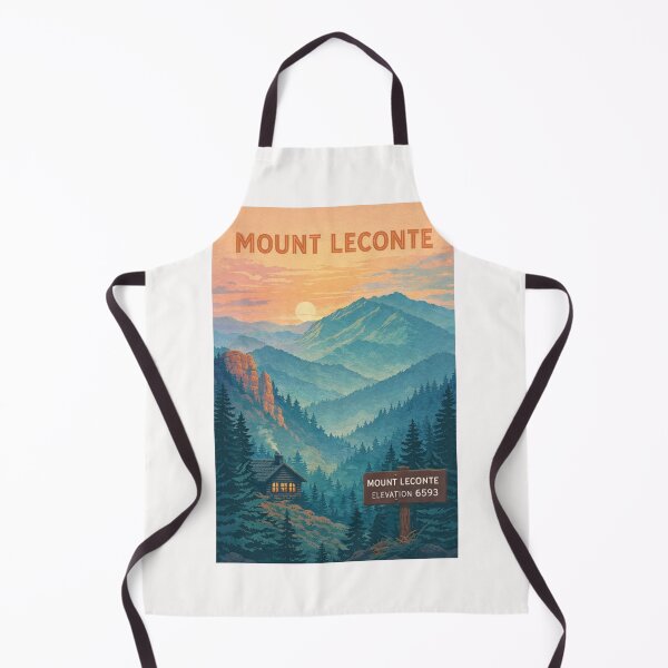 Item preview, Mount LeConte 6593 Elevation Great Smoky Mountains designed and sold by Places On Earth.