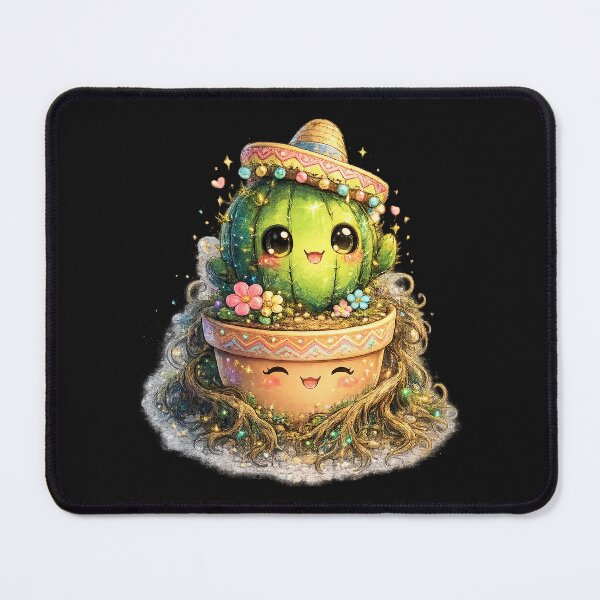 Item preview, Glittering Fiesta Cactus Friends designed and sold by jannatbanigof.