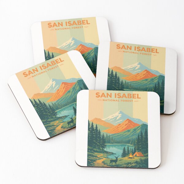 Item preview, San Isabel National Forest Colorado Rocky Mountains designed and sold by Places On Earth.