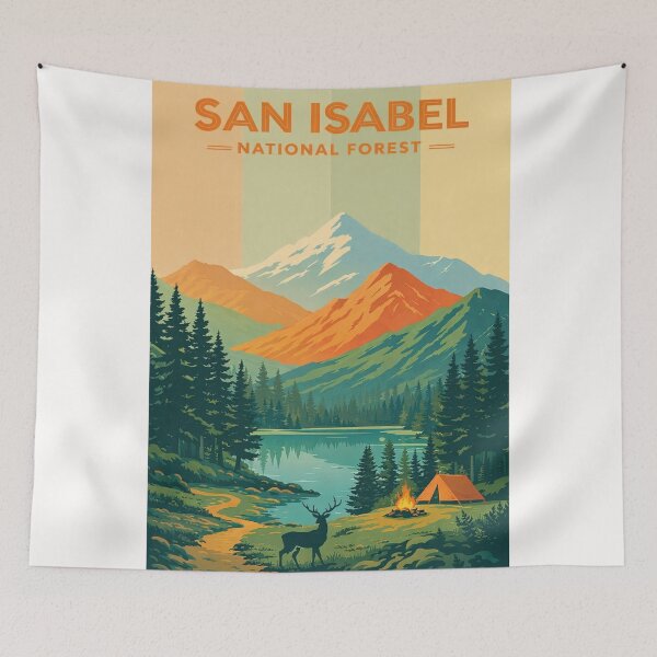 Item preview, San Isabel National Forest Colorado Rocky Mountains designed and sold by Places On Earth.