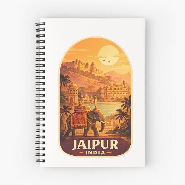 Item preview, Jaipur India Amber Fort Elephant Sunset designed and sold by Places On Earth.