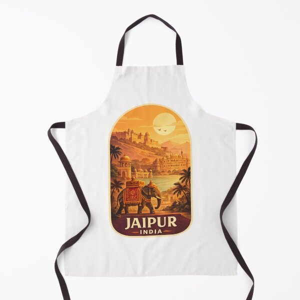 Item preview, Jaipur India Amber Fort Elephant Sunset designed and sold by Places On Earth.