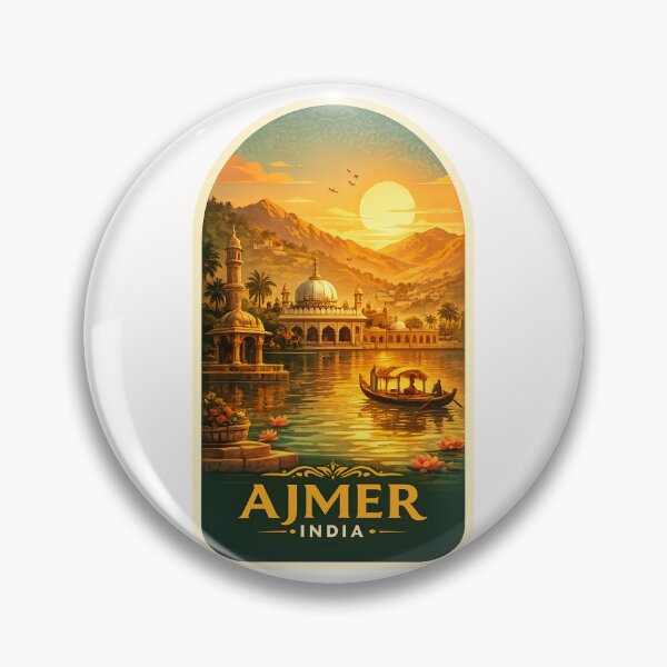 Item preview, Ajmer India Ana Sagar Lake Palace Boat designed and sold by Places On Earth.