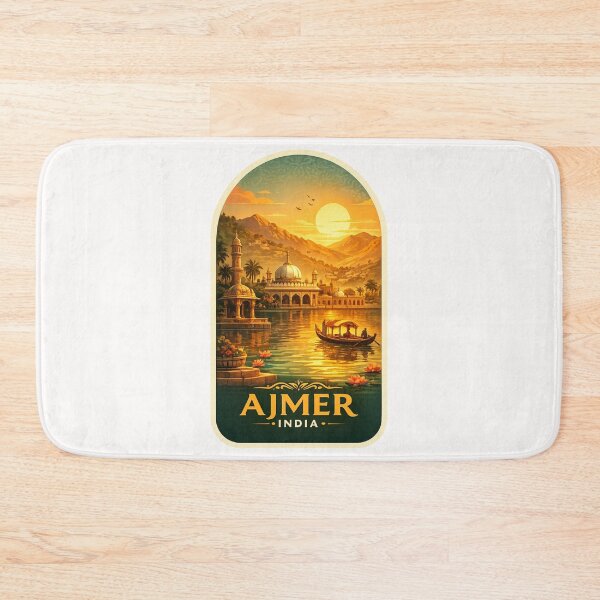 Item preview, Ajmer India Ana Sagar Lake Palace Boat designed and sold by Places On Earth.