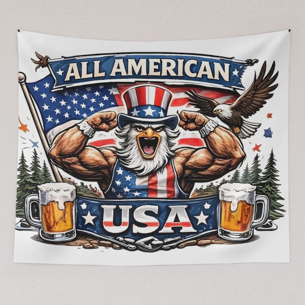 Item preview, American Patriot Series - All American USA designed and sold by DrukNaStyl.