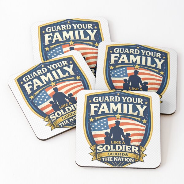 Item preview, Guard Your family Like  A Soldier Guard The Nation designed and sold by upik.