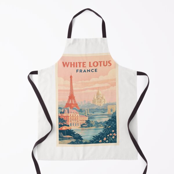 Item preview, White Lotus France Fictional Hotel Riviera Sunset designed and sold by Places On Earth.