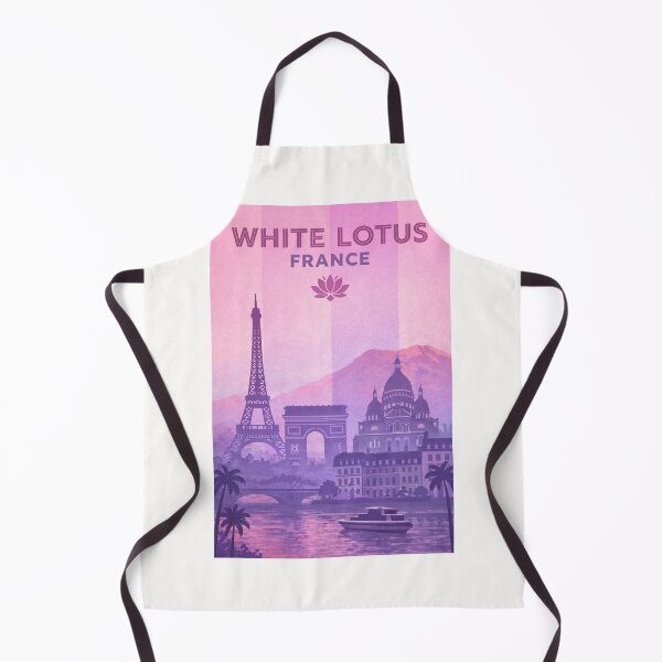 Item preview, White Lotus France Paris Riviera Sunset Travel  designed and sold by Places On Earth.