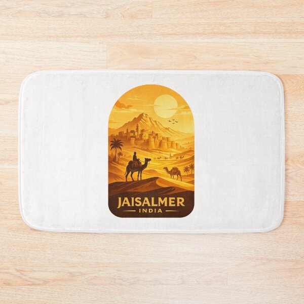 Item preview, Jaisalmer India Golden City Fort Desert Sun designed and sold by Places On Earth.