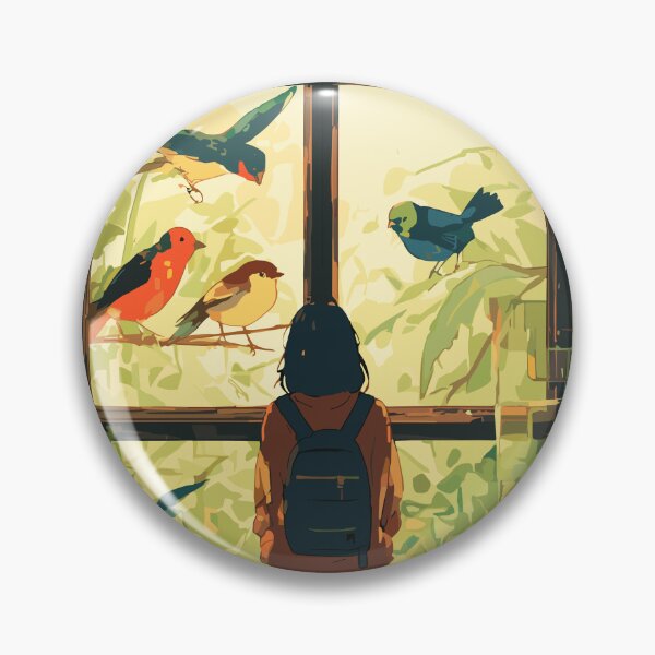 Item preview, Feather Study Bird Watching Light Academia designed and sold by bapupa.