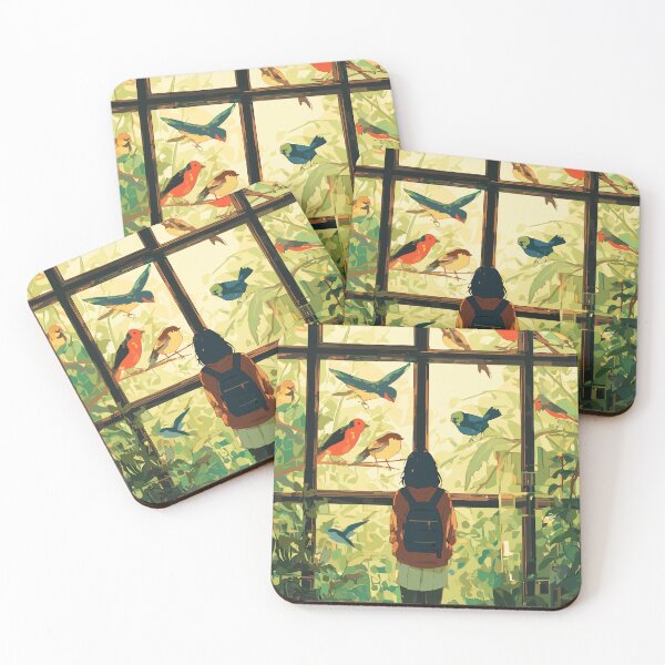 Item preview, Feather Study Bird Watching Light Academia designed and sold by bapupa.