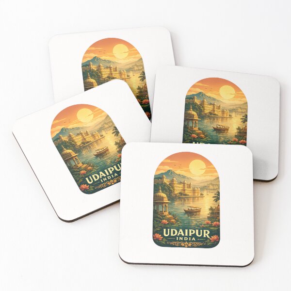 Item preview, Udaipur India Lake Pichola City Palace Sunset designed and sold by Places On Earth.