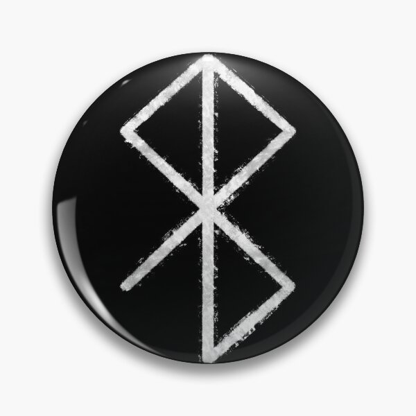Item preview, Love Bindrune — White Viking Runes designed and sold by MelZahrArt.