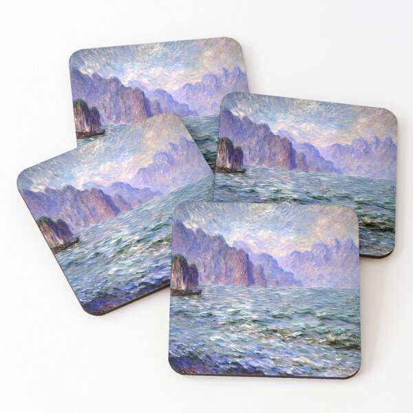 Item preview, Cliffs at Pourville, Rain designed and sold by artdesignsnow.