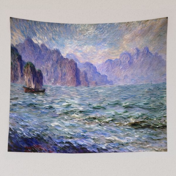 Item preview, Cliffs at Pourville, Rain designed and sold by artdesignsnow.