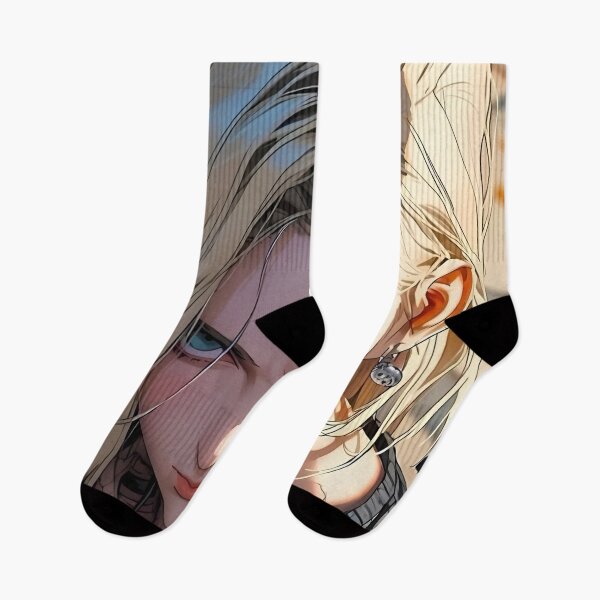 Item preview, Fierce Blonde Anime Girl with Tattoos – Urban Streetwear Aesthetic Art designed and sold by Dyan4.