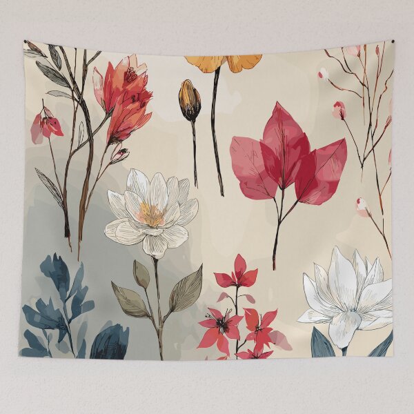 Item preview, Archival Delicate Botanical Sketching designed and sold by bapupa.