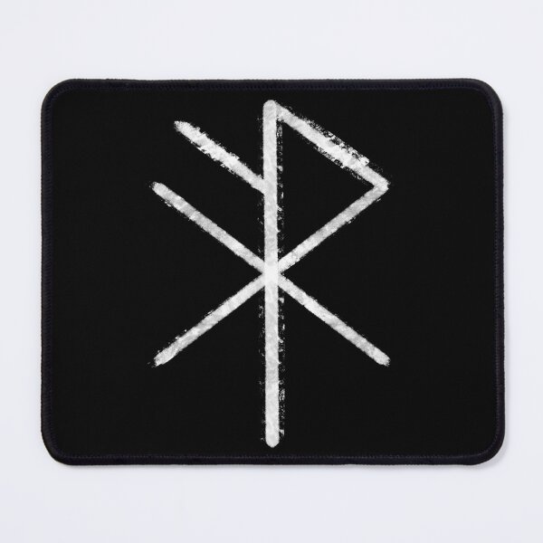 Item preview, Abundance rune — White Viking Bindrune designed and sold by MelZahrArt.