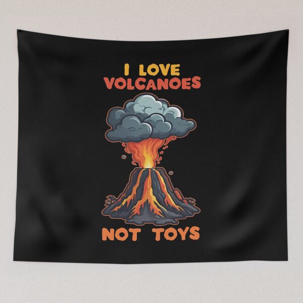 Item preview,  I LOVE VOLCANOES designed and sold by Carl's Clothing.
