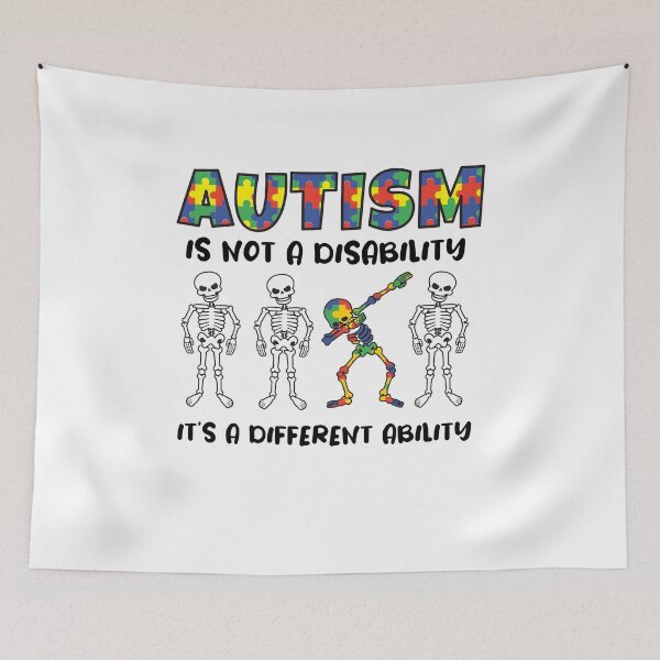 Item preview, Autism It's Not A Disability It's A Different Ability designed and sold by Szilagyiflorian.