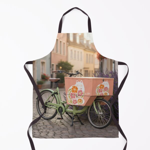Item preview, Cute Cat Cargo Bike designed and sold by Bensoncreatives.