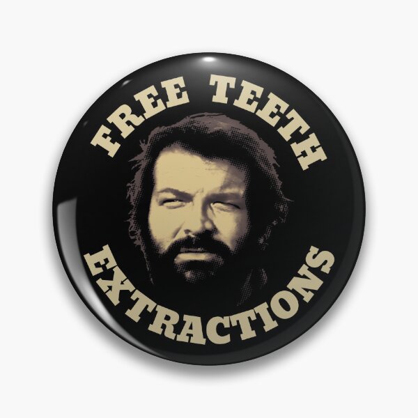 Item preview, Bud Spencer - Free Teeth Extractions - Vintage designed and sold by AnAzArt.