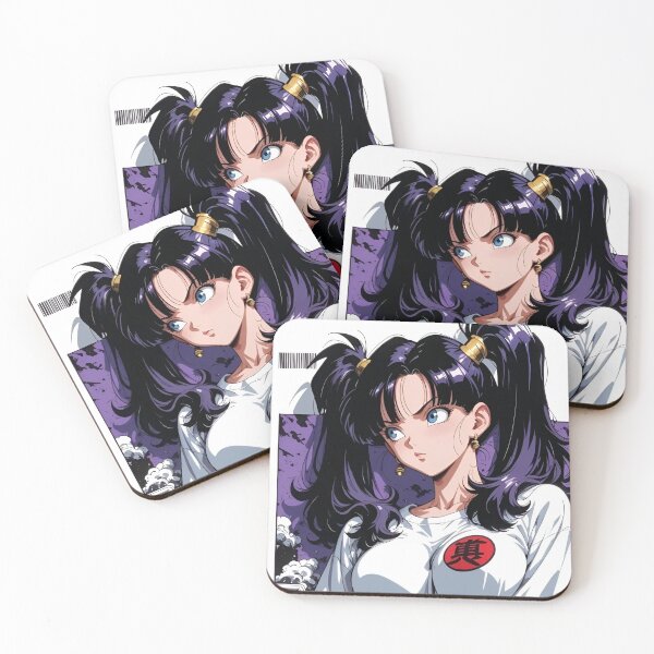 Item preview, Retro Twin-Tail Anime Girl – Vintage Manga Streetwear Aesthetic designed and sold by Dyan4.