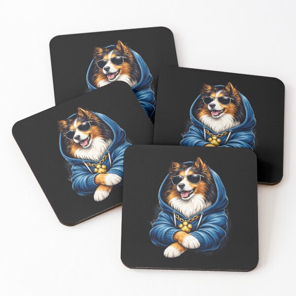 Item preview, Sheltie Street Boss – Cool Shetland Sheepdog Hoodie Dog Design designed and sold by DesignsByHania.
