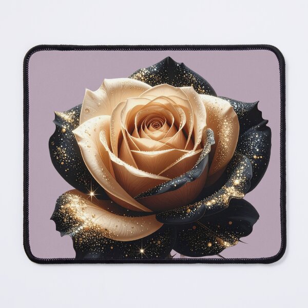 Item preview, Black and Gold Rose Design  designed and sold by Teale-Studio.