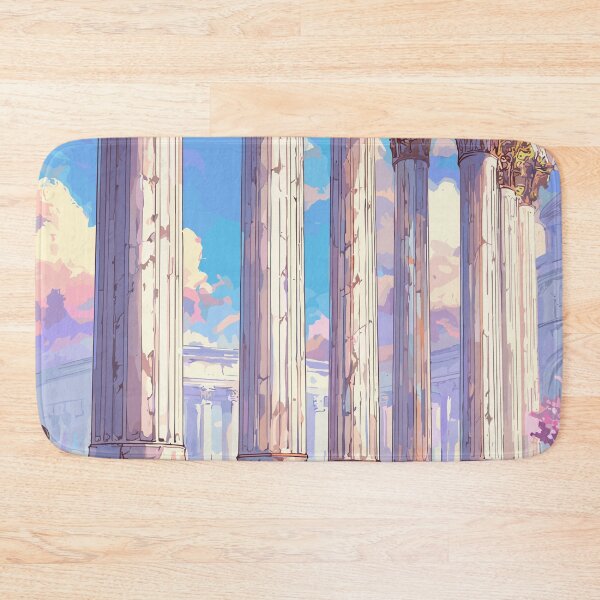Item preview, Sunlit Marble Stately Columns Light Academia designed and sold by bapupa.