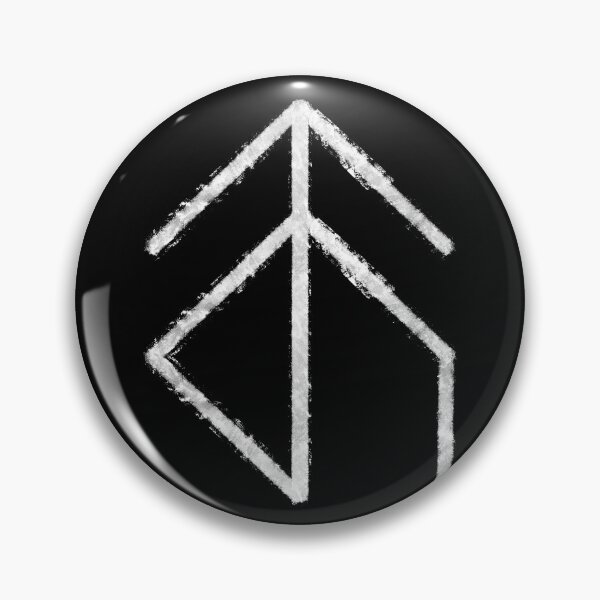 Item preview, Energy Boost Bindrune — White Motivation Rune designed and sold by MelZahrArt.