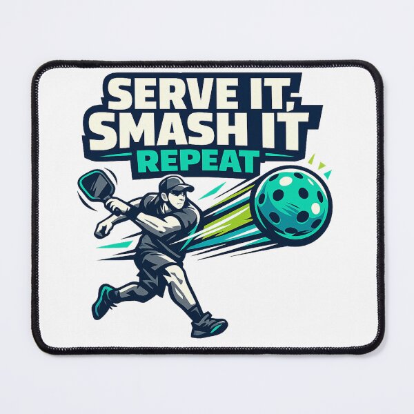 Item preview, Funny Pickleball Shirt for Men – Serve It Smash It Repeat – Gift for Pickleball Player Age 18-35 designed and sold by Pickleball-Gift.