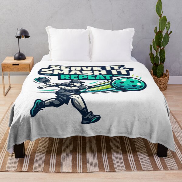 Item preview, Funny Pickleball Shirt for Men – Serve It Smash It Repeat – Gift for Pickleball Player Age 18-35 designed and sold by Pickleball-Gift.