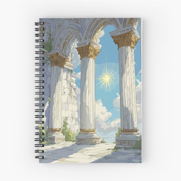 Item preview, Scholarly Pillars Stately Columns Light Academia designed and sold by bapupa.
