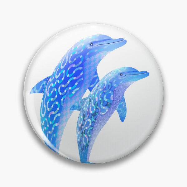 Item preview, Great Circle Dolphins | Tribal Spirit Sea Art designed and sold by WestIndigo.