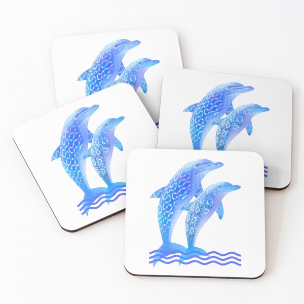 Item preview, Great Circle Dolphins | Tribal Spirit Sea Art designed and sold by WestIndigo.