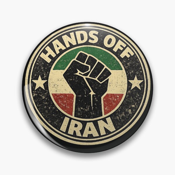 Item preview, Hands Off Iran designed and sold by DIRTYDUNNZ.